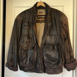 Vintage 80’s Adventure Bound Bomber Jacket with Thinsulate Removable Liner